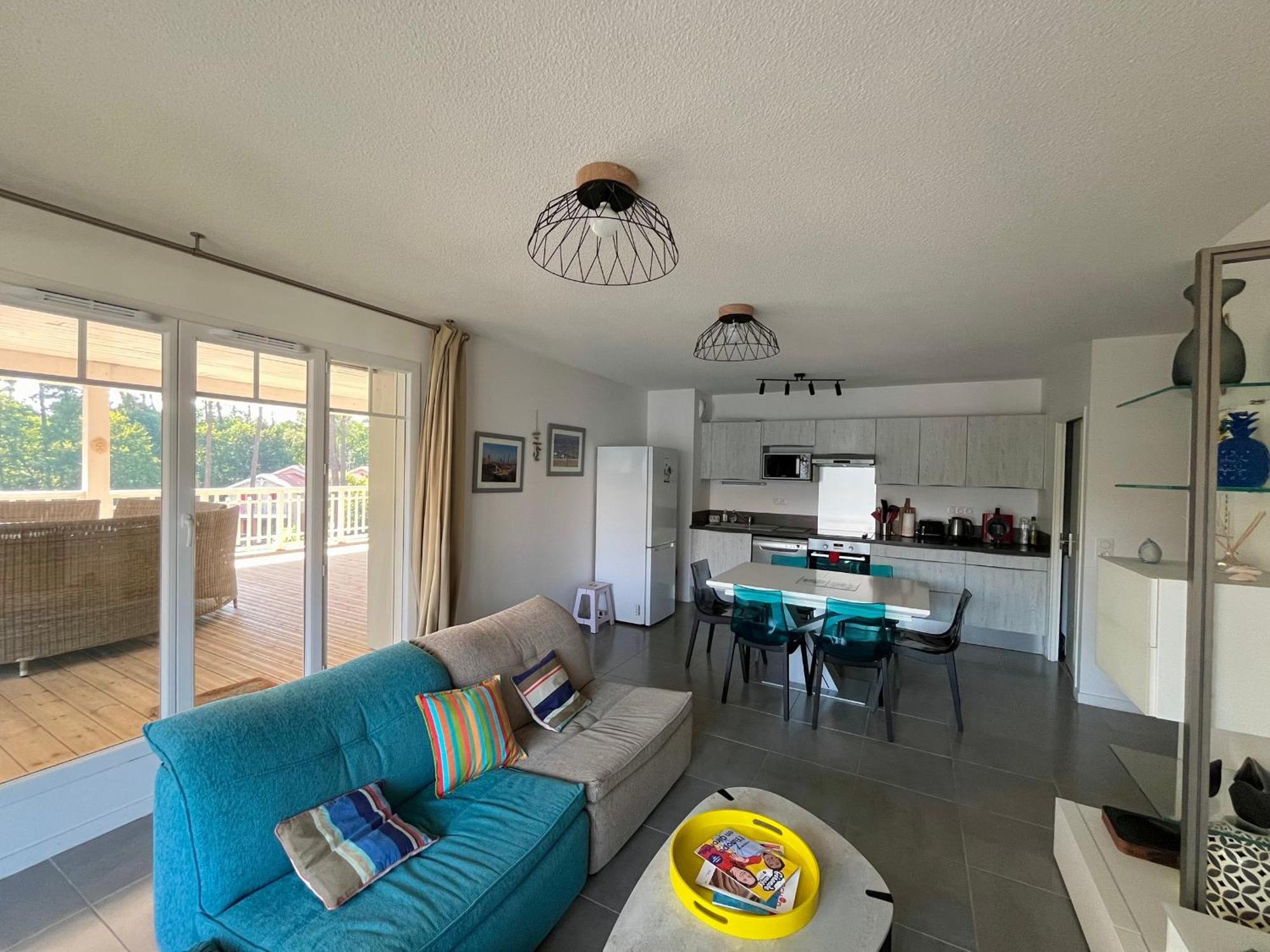 Апартаменты T4 Avec Terrasse, Piscine Et Proche Dune Du Pyla - Fr-1-319-154